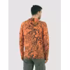 Джерси с капюшоном мужское Triton Gear Orange Print, ткань InterLock, оранжевый, размер 60-62