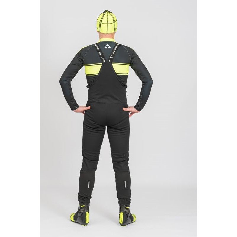 Брюки мужские Fischer Hybrid, ткань Softshell, размер 50, черный