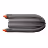 Лодка надувная ПВХ с фальшбортом Angler Skat Triton 370NDFi, НДНД, темно-серый/бирюзовый
