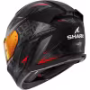 Мотошлем Shark D-Skwal 3 Blast-R, черный матовый/красный, размер M