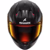 Мотошлем Shark D-Skwal 3 Blast-R, черный матовый/красный, размер M