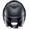 Мотошлем Shark OXO Blank Gun Metal, черный, размер L