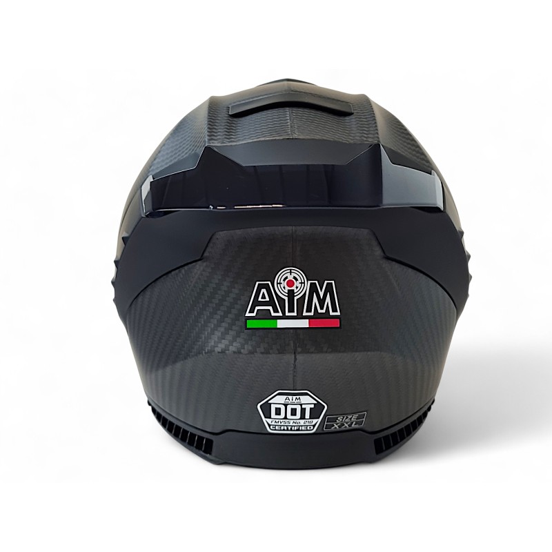 Мотошлем AiM RH359, карбон матовый, размер L
