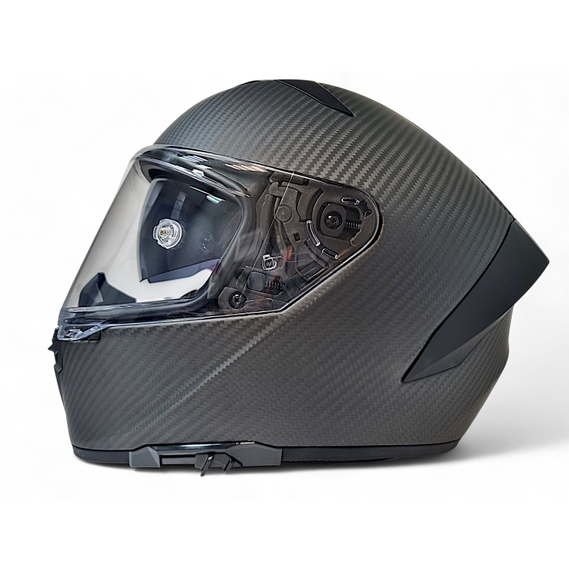 Мотошлем  AiM RH360, карбон матовый, размер L