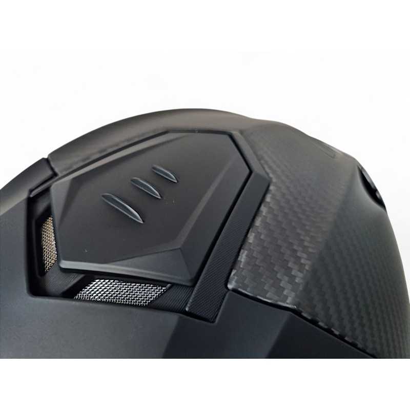 Мотошлем  AiM RH360, карбон матовый, размер L