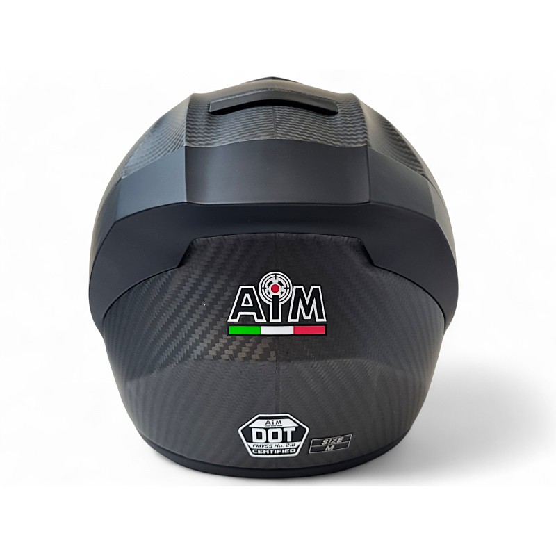 Мотошлем AiM RH360, карбон матовый, размер M