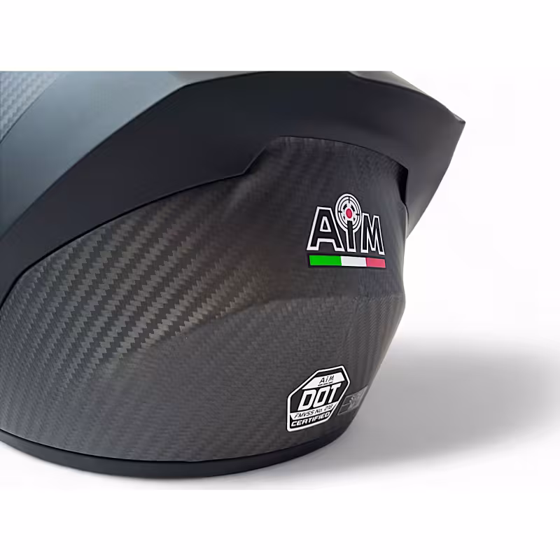 Мотошлем AiM RH360, карбон матовый, размер XL
