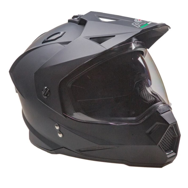 Мотошлем AiM JK802, черный матовый, размер XS