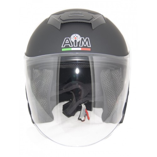 Мотошлем AiM JK526, черный матовый, размер L