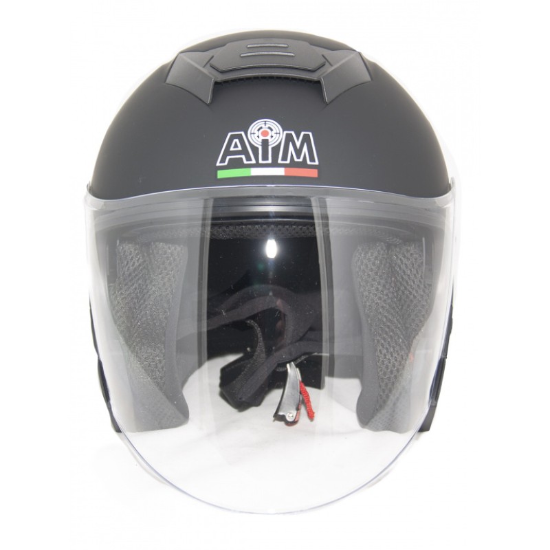 Мотошлем AiM JK526, черный матовый, размер L