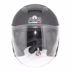 Мотошлем AiM JK526, черный матовый, размер S