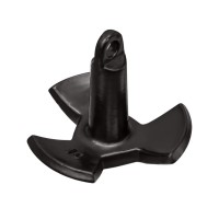 Якорь-гриб Мореман 10263737, сталь в ПВХ оболочке, 13.61 кг, чёрный