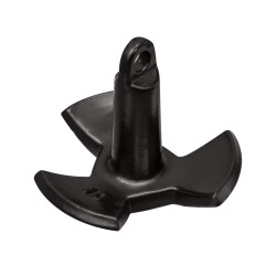 Якорь-гриб Мореман 10263737, сталь в ПВХ оболочке, 13.61 кг, чёрный