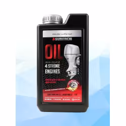 Масло моторное полусинтетическое для 4Т лодочных моторов Sumitachi 33731, 1 л