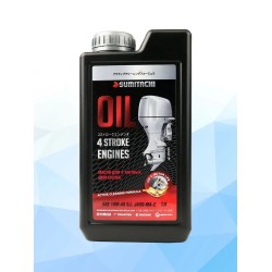 Масло моторное полусинтетическое для 4Т лодочных моторов Sumitachi 33731, 1 л