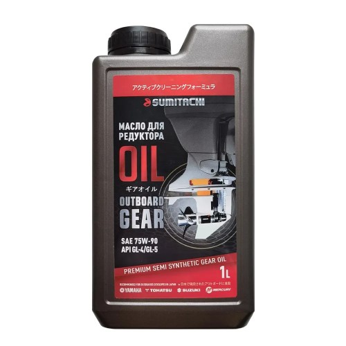 Масло моторное трансмиссионное для 4Т лодочных моторов Sumitachi 33732, 1 л
