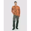 Джерси мужское Triton Gear Orange Print, InterLock, оранжевый, размер 44-46