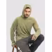 Джерси с капюшоном мужское Triton Gear S00019, InterLock, хаки, размер 44-46