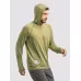 Джерси с капюшоном мужское Triton Gear S00019, InterLock, хаки, размер 44-46