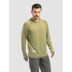 Джерси с капюшоном мужское Triton Gear S00019, InterLock, хаки, размер 48-50