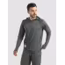 Джерси с капюшоном мужское Triton Gear S00014, InterLock, серый, размер 48-50