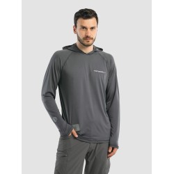 Джерси с капюшоном мужское Triton Gear S00014, InterLock, серый, размер 56-58