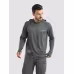Джерси с капюшоном мужское Triton Gear S00014, InterLock, серый, размер 60-62