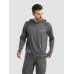 Джерси с капюшоном мужское Triton Gear S00014, InterLock, серый, размер 60-62