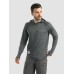 Джерси с капюшоном мужское Triton Gear S00014, InterLock, серый, размер 60-62