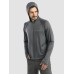 Джерси с капюшоном мужское Triton Gear S00014, InterLock, серый, размер 60-62