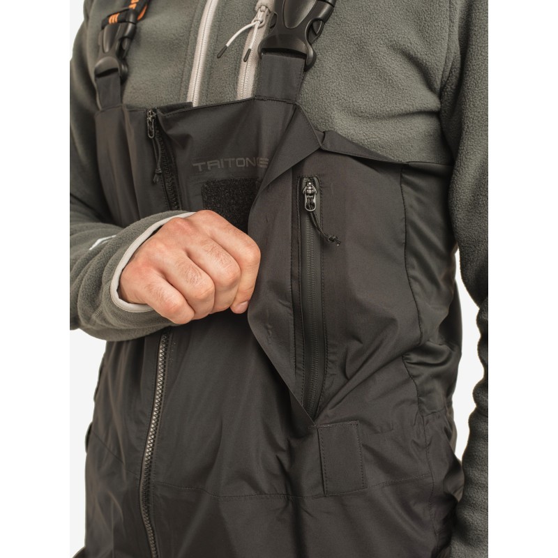 Костюм мужской Triton Gear Storm Boat, TaslanNylon, черный, размер 48-50,  182-188 см