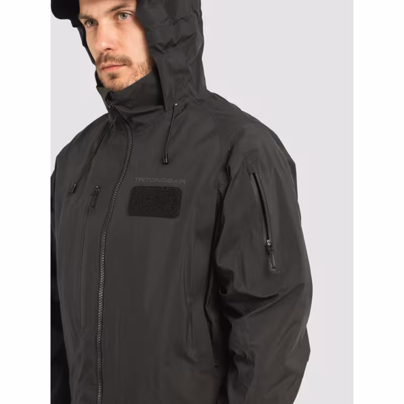 Костюм мужской Triton Gear Storm Boat, TaslanNylon, черный, размер 52-54,  170-176 см