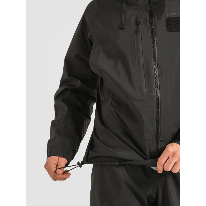 Костюм мужской Triton Gear Storm Boat, TaslanNylon, черный, размер 52-54,  170-176 см