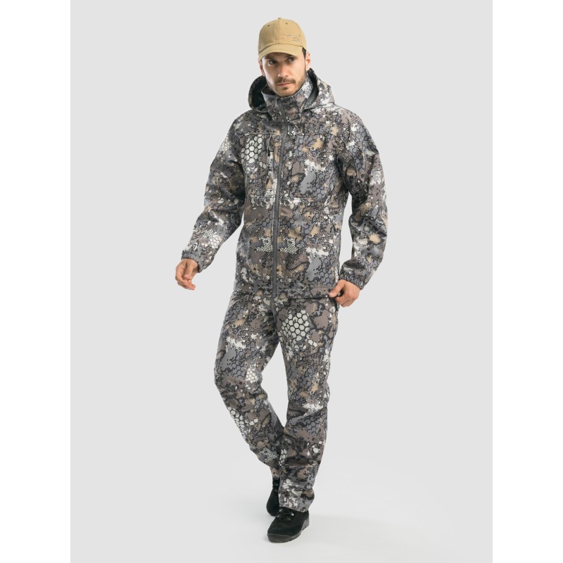 Костюм мужской Triton Gear Ridge Max Mountain Line, SoftShell Windstop, размер 48-50, 170-176 см