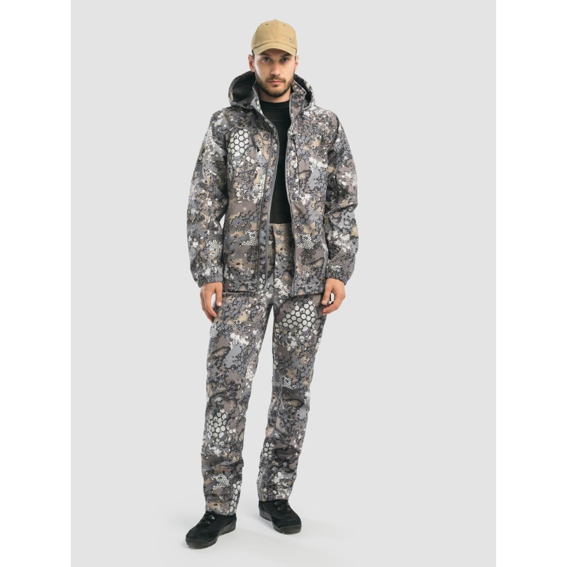 Костюм мужской Triton Gear Ridge Max Mountain Line, SoftShell Windstop, размер 48-50, 182-188 см