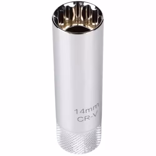 Головка свечная магнитная Garwin A14510-14, 12-гранная, 14 мм, 3/8