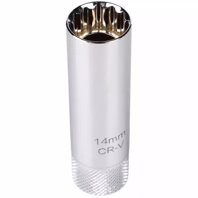 Головка свечная магнитная Garwin A14510-14, 12-гранная, 14 мм, 3/8