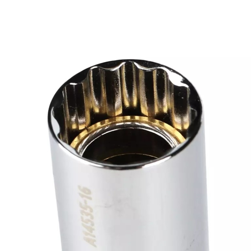 Головка свечная магнитная Garwin A14535-16, 12-гранная, 16 мм,  3/8