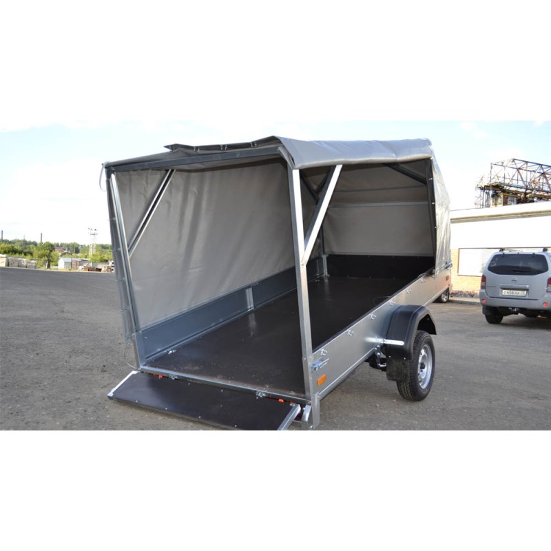 Каркас со скосом для прицепа ССТ 7132-6К-У, 2210х1370х1428 мм