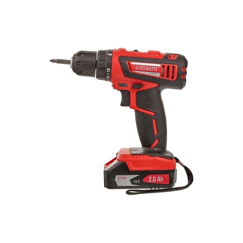 Дрель-шуруповерт аккумуляторная Felisatti ДА-13/18Л3