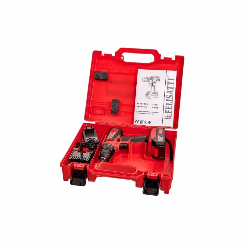 Дрель-шуруповерт аккумуляторная Felisatti ДА-13/18Л3