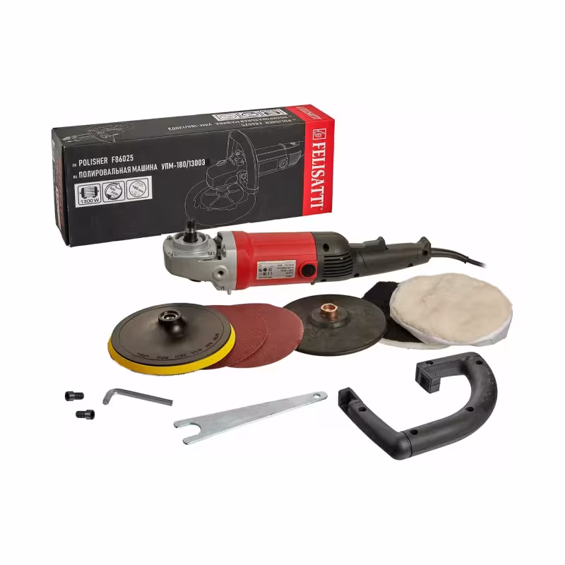 Машина полировальная сетевая Felisatti УПМ-180/1300Э