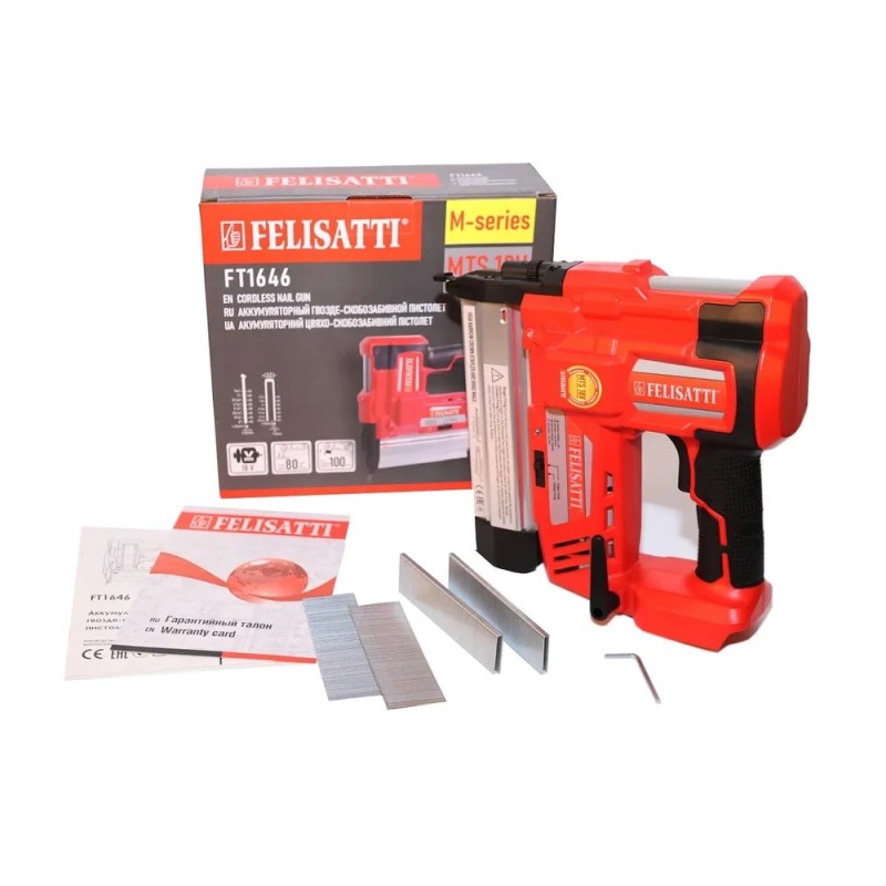 Степлер аккумуляторный Felisatti FT1646