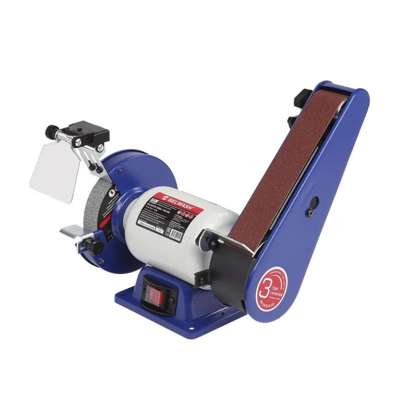 Станок заточной ленточно-шлифовальный Belmash MBG-150/50L