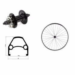 Колесо велосипедное Forward УТ00020348, 27,5