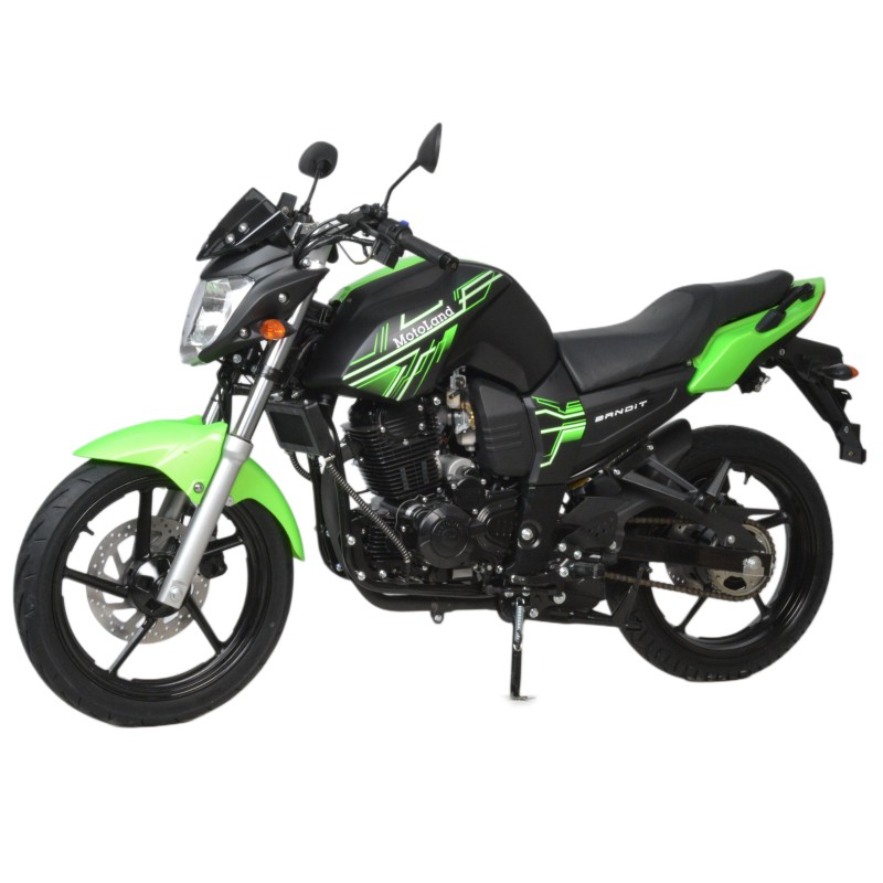 Мотоцикл дорожный Motoland Bandit 300, зеленый