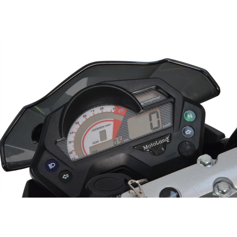 Мотоцикл дорожный Motoland Bandit 300, зеленый