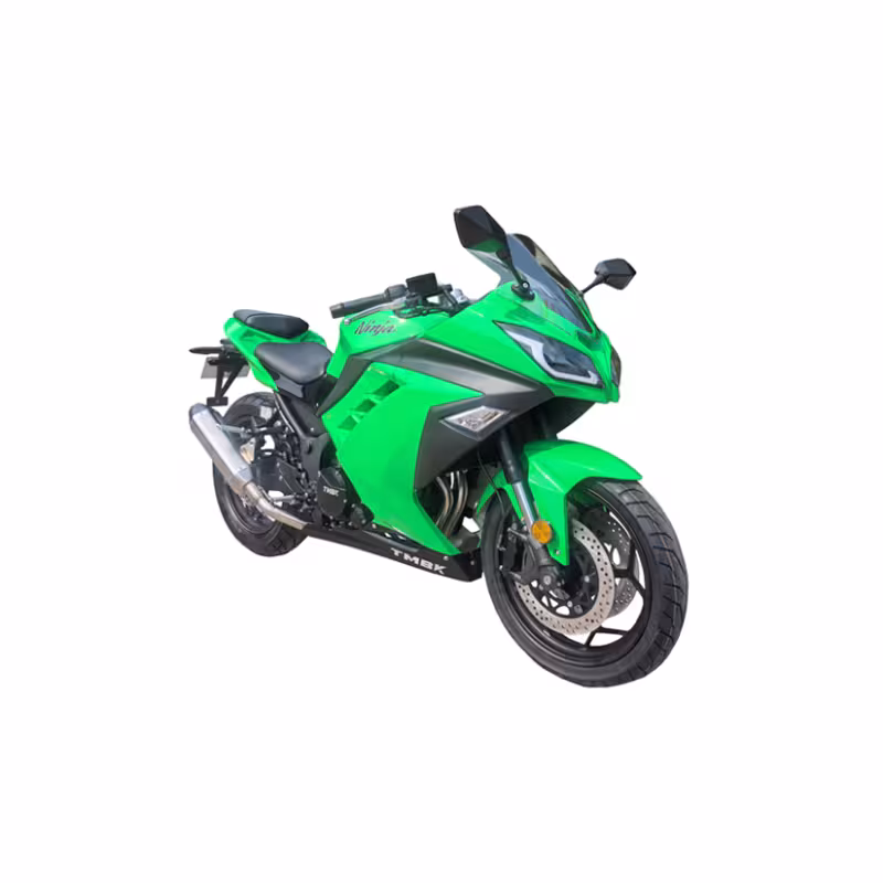 Мотоцикл спортивный TMBK Ninja 400 Green