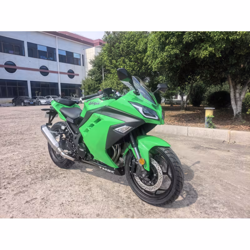 Мотоцикл спортивный TMBK Ninja 400 Green