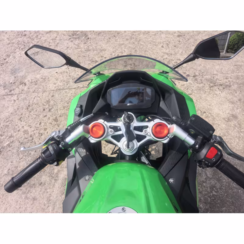 Мотоцикл спортивный TMBK Ninja 400 Green